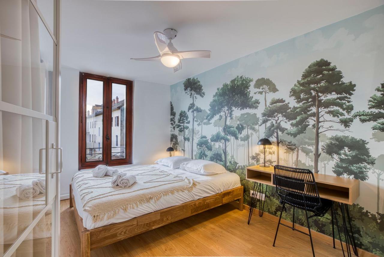 Le Carnot - Mycosyapart, Duplex Coeur De Ville Et Lac, Climatise อานซี ภายนอก รูปภาพ