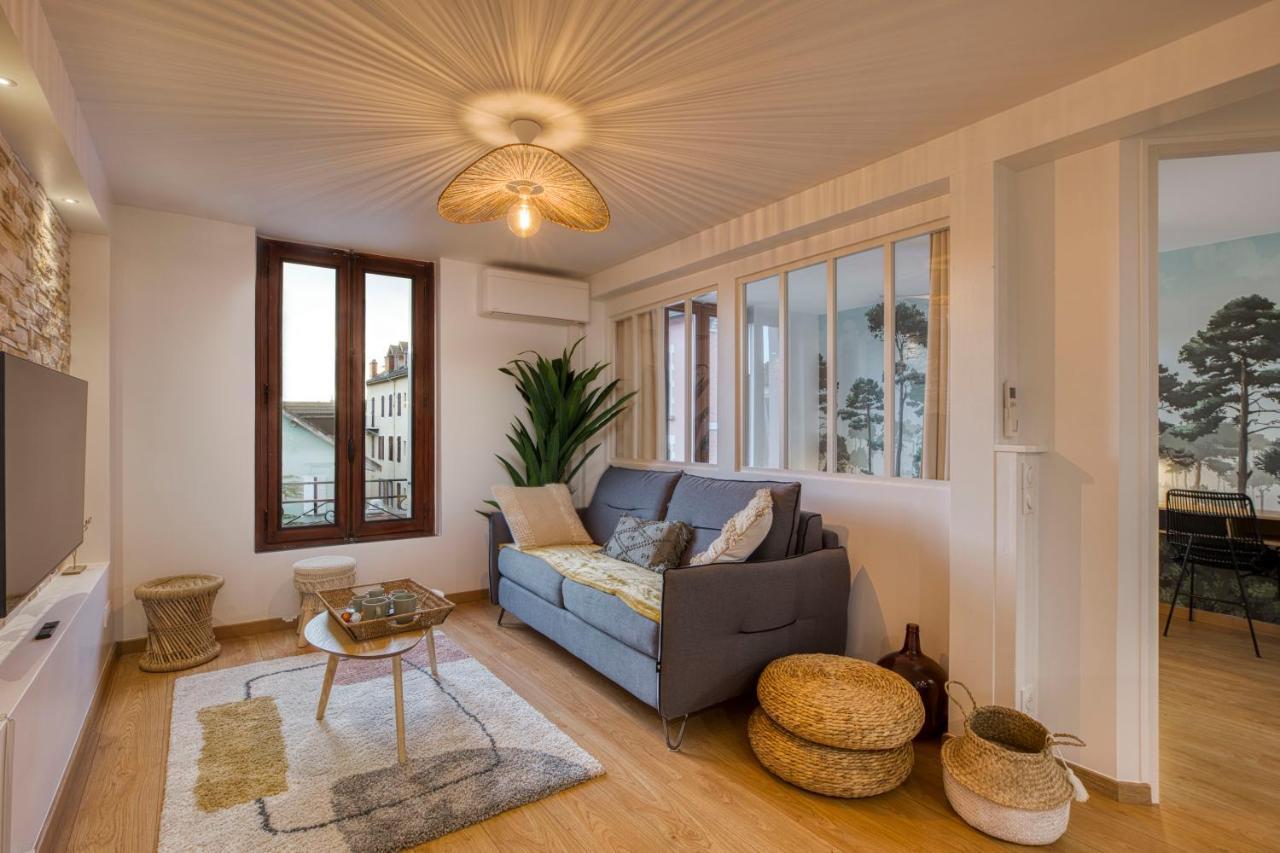 Le Carnot - Mycosyapart, Duplex Coeur De Ville Et Lac, Climatise อานซี ภายนอก รูปภาพ