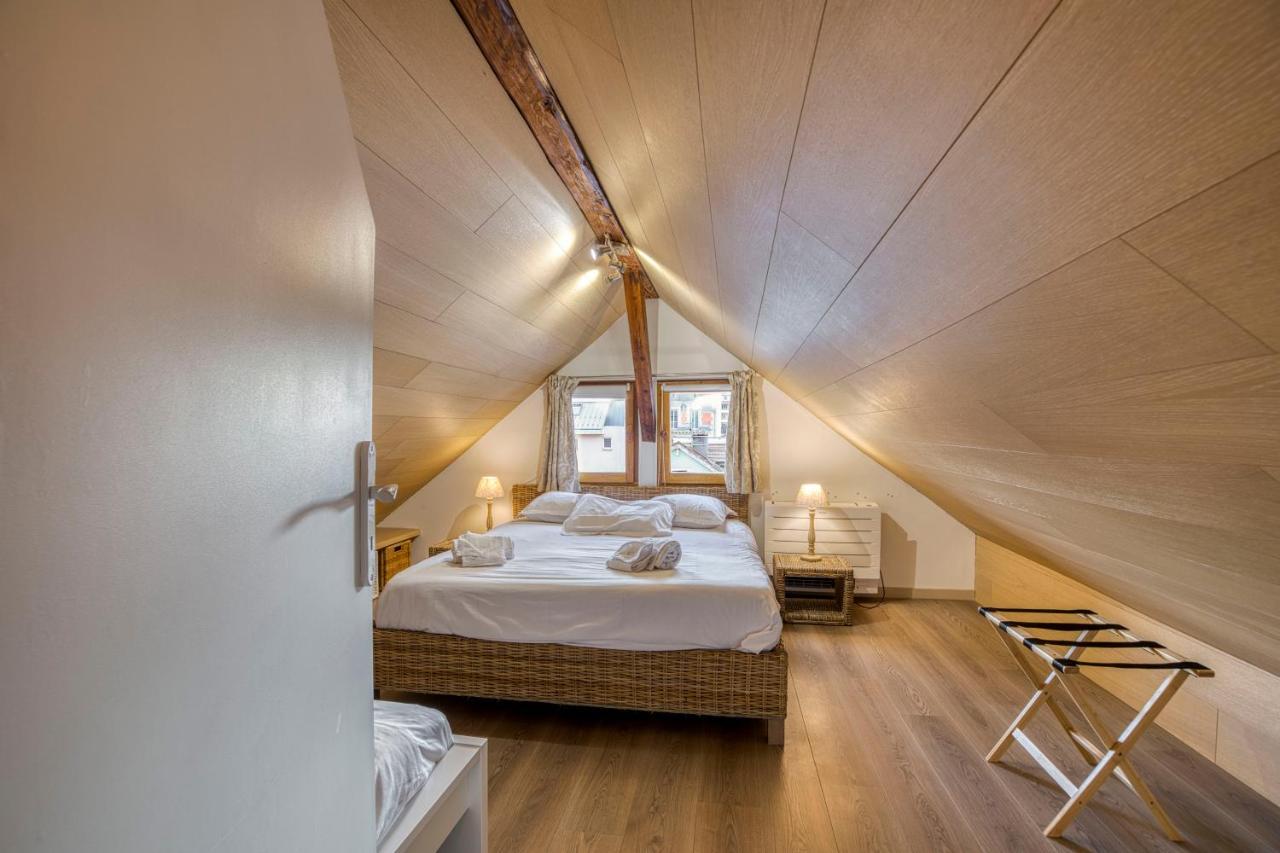 Le Carnot - Mycosyapart, Duplex Coeur De Ville Et Lac, Climatise อานซี ภายนอก รูปภาพ