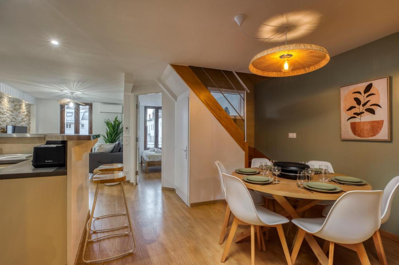 Le Carnot - Mycosyapart, Duplex Coeur De Ville Et Lac, Climatise อานซี ภายนอก รูปภาพ
